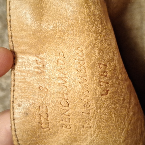 BED-STU Manchester black washed Cobbler Boots size 8 - Picture 6 of 6